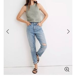 The High-Rise Slim Boyjean size 27